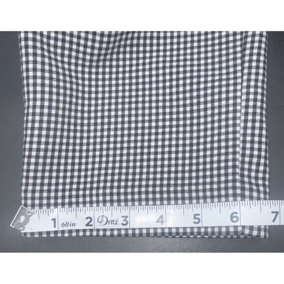J.Jill Women’s Black & White Gingham Pull On Stretch Straight Leg Pants Sz 10 - Picture 11 of 11